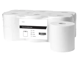 Poetsrol Midi Cellulose 2-laags Wit FSC