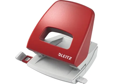 Perforator Leitz Top Style 5005 Bureau 2-Gaats 25vel Rood