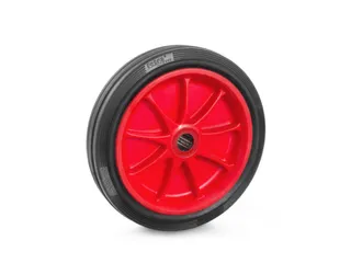 wiel,draagverm. 300kg,massief rubber,ØxB 260x56mm,rollager - 1