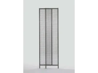 wandelement,v. scheidingswandsysteem,HxB 2200x530/930mm,RAL5002 - 2