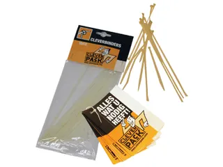 Inbindstrip CleverPack cleverbinder kabel 10/20cm wit 100 stuks - 1