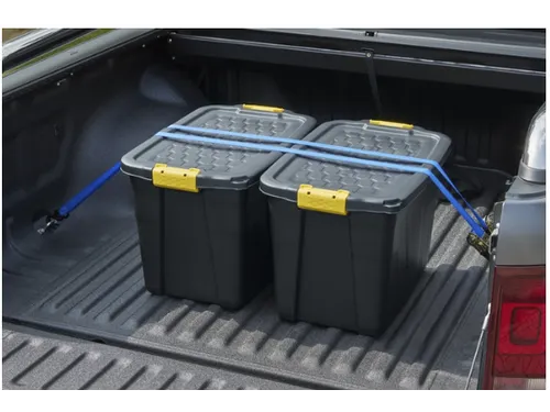 Opbergbox Bankers Box 60L met handgrepen robuust zwart