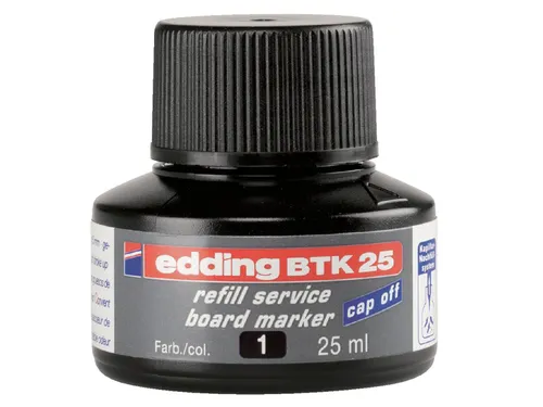 Viltstiftinkt edding BTK25 voor whiteboard zwart