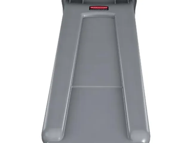 Rubbermaid afvalcontainer Slim Jim 87 liter grijs