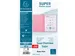 250 Inlegmappen SUPER 60 22x31cm Roze