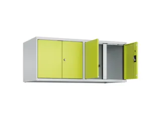opzetkast,v. locker voor scheiding van kleding,4vak.,vak B 300mm - 1