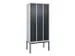 locker voor scheiding van kleding,HxBxD 2120x900x500mm,3vak