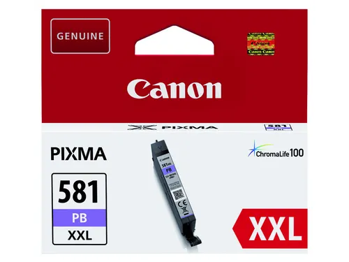 Inktcartridge Canon CLI-581XXL foto blauw