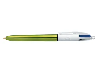 Balpen Bic 4kleuren shine medium zilver - 7