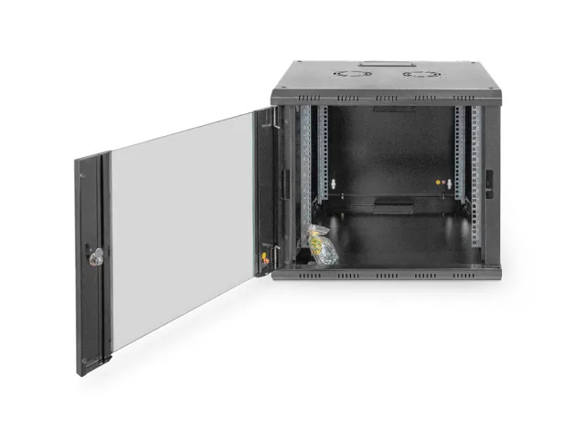 Digitus Unique 9U netwerkkast voor wandmontage 51x60x60cm Zwart