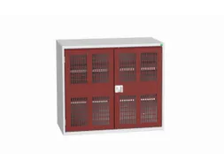 universele kast,HxBxD 1000x1300x550mm,2xStalen bodem,draaigrendelslot