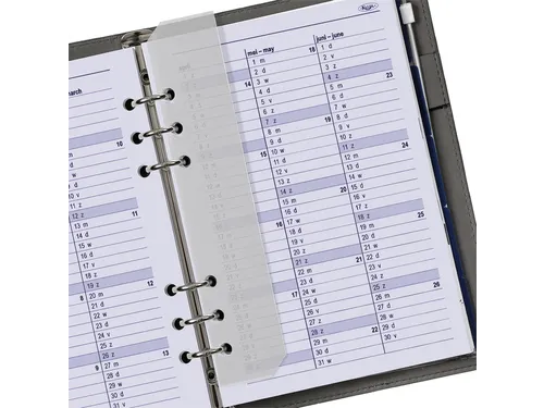 Agendavulling 2027 Kalpa A5 jaardoos 7dagen/2pagina's