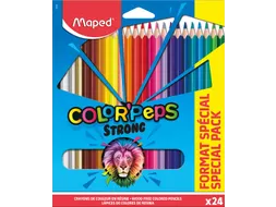 kleurpotlood Color'Peps 20 kleurpotloden + 4 fluo