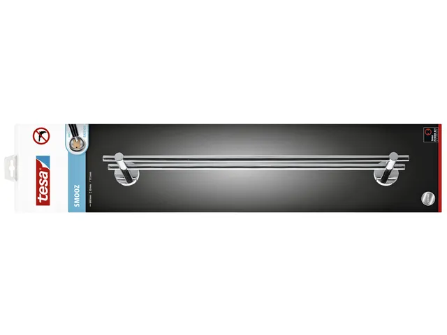 Porte-serviettes Tesa Smooz 40321 deux barres