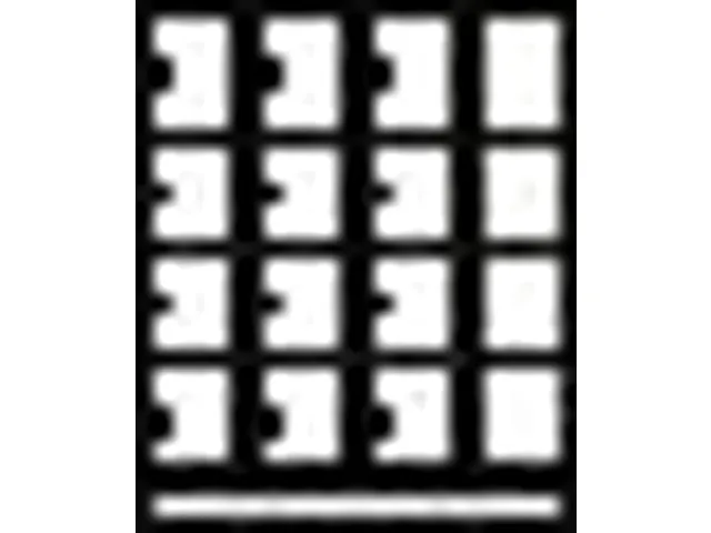Armoire Multicases Portes Vitrées Hxlxp 1518X1630X500Mm 16Cases Large