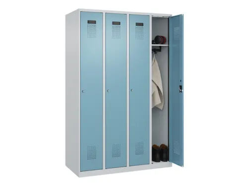 locker,HxBxD 1850x1200x500mm,4vak,vak B 300mm,cil.-slot