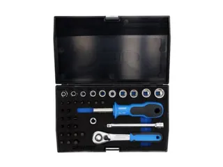 D 20 KAU-20 Dopsleutelset 1/4 inch 37-delig UD-IN-IS-PH-PZ-TX - 1