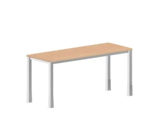 In hoogte verstelbaar bureau,HxBxD 720-840x1600x600mm,NE-esdoorn - 1