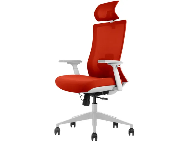Siège de bureau ERGO approuvé EN 1335 orange