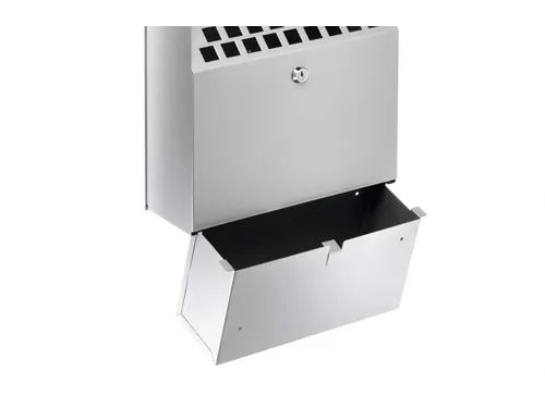 Wandasbak Durable 450X310X107 Mm Zilver Metallic