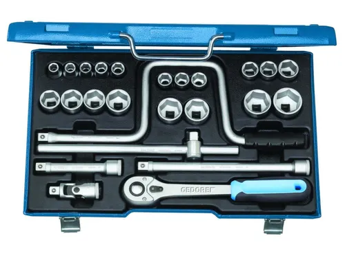19 TMU-10 Dopsleutelset 1/2 inch 25-delig 10-32mm