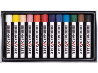 Oliepastelkrijt Eberhard Faber Artist Color 11mm doos a 12 st assorti - 2