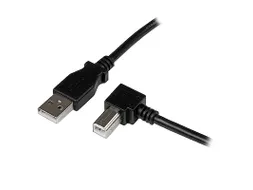 2m USB 2.0 A naar rechtshoekige B-kabel M/M