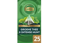 Thee Lipton Exclusive groene thee munt 25x2gr