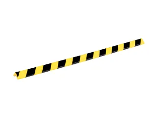 Beschermingsprofiel Durable C35 hoek 1m geel zwart - 3