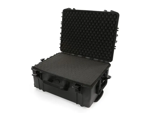 Harde Trolley Koffer 604x473x283mm Met Schuimrubber 80 Liter