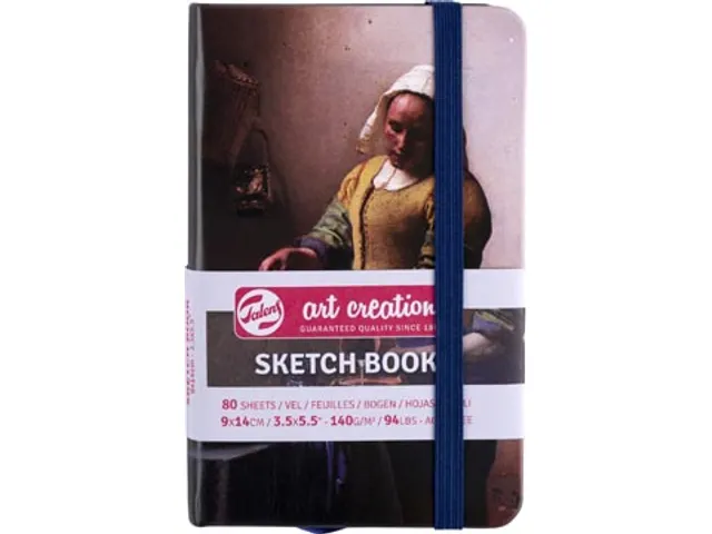 schetsboek Het Melkmeisje 9 x 14 cm