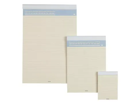 Brepols, notitieblokje, ft A5, gelijnd ivoor