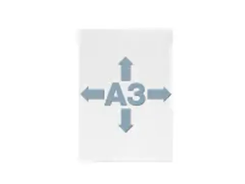 OUTLET L-map A3 Kristalhelder Transparant 0.03mm
