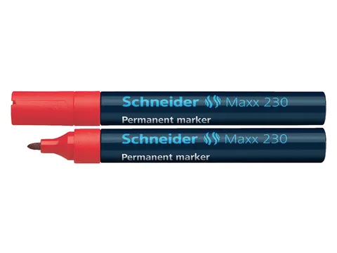 Viltstift Schneider Maxx 230 rond rood 1-3mm