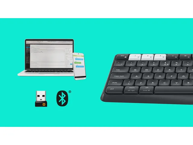 Logitech K375s Multi Device Combinatie AZERTY Toetsenbord