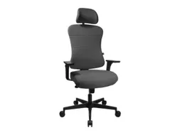 Topstar Bureaustoel Art Comfort met hoofdsteun Antraciet