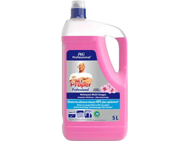 Mr. Propre détergent universel, cerises, bouteille de 5 litre
