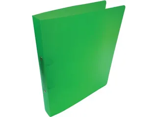 ringmap, voor ft A4, uit PP, 2 ringen van 25mm, transparant gro - 2