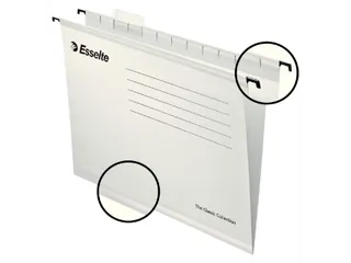 Hangmap Esselte Classic A4 wit V-bodem - 1