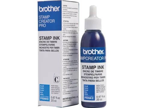 PR-INKE BROTHER SC2000 stamp ink blue