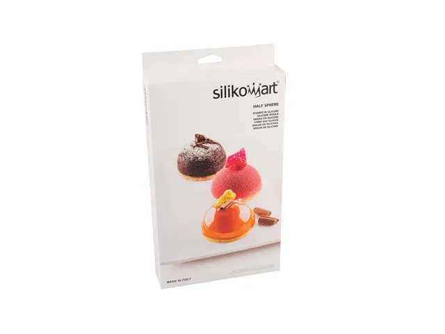 Silikomart Siliconen 1/3 GN Bakmat SILICON FLEX Half Sphere SF002