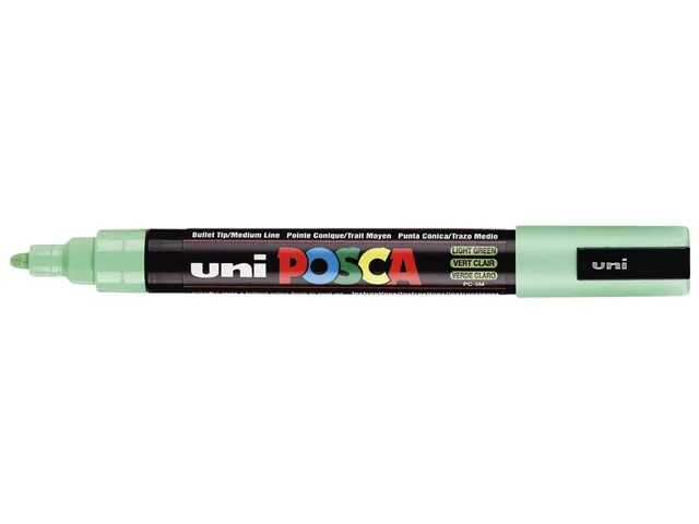 Verfstift Posca PC5M Medium Punt 1,8-2,5mm Lichtgroen