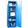 universele kast,HxBxD 1950x640x500mm,RAL7035,front RAL5010