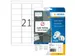 HERMA 5074 Verwijderbare etiketten A4 63,5x38,1mm Wit 525 stuks