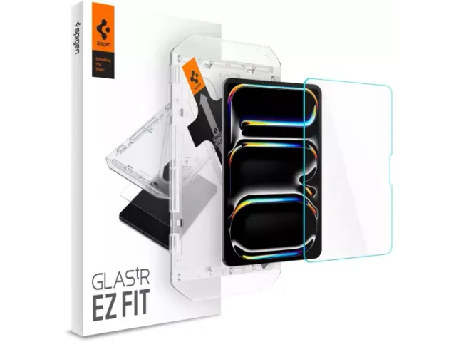 Spigen Glass EZ Fit iPad Pro 2024 11 inch glazen screenprotector