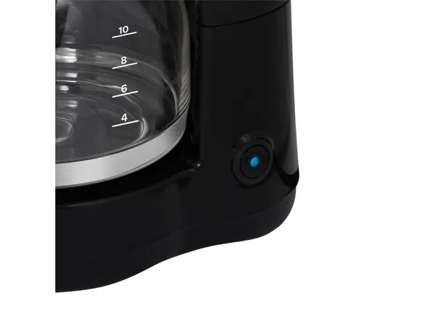 Cafetière Inventum 1,25L noir avec inox
