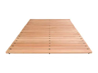 Vloerrooster Beukenhout Geribbeld Din R11 Pvc Staaldraad B 1200mm - 1