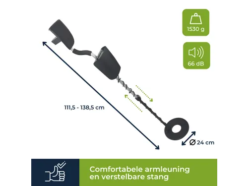 Metaaldetector Premium Zoekdiepte 25cm