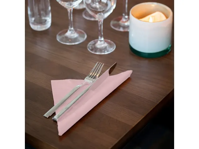 Tork 477847 Lunchservet Advanced Roze 33x33cm
