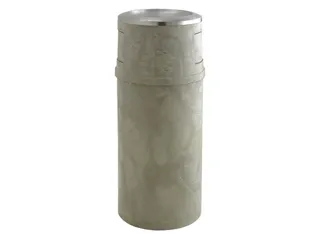 As-papierbak 95 Liter Beige Polyethyleen - 1